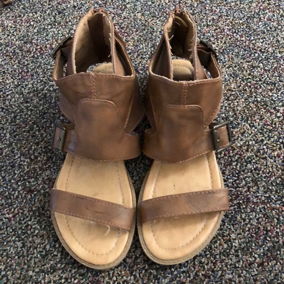 blowfish leather sandals